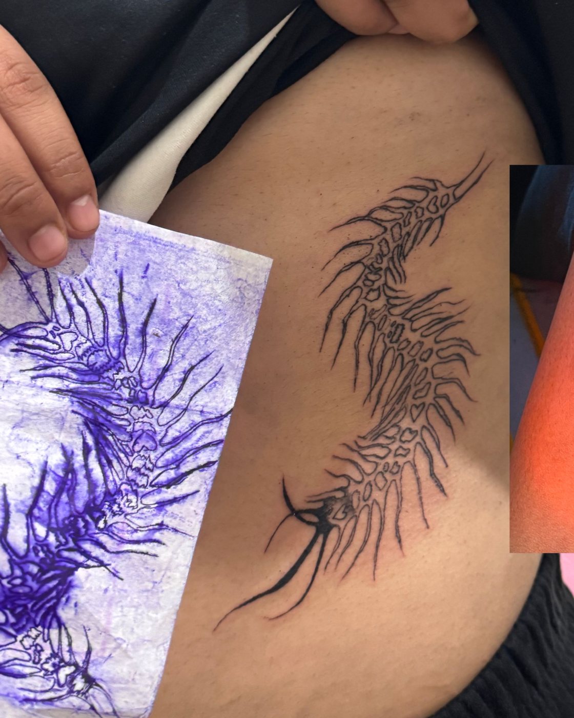 tattoo work by @shanayabraganzaa, sheet 4