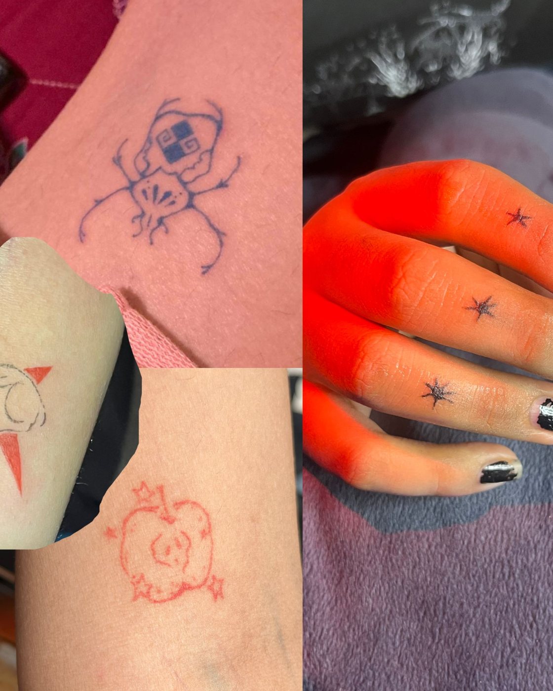 tattoo work by @shanayabraganzaa, sheet 7